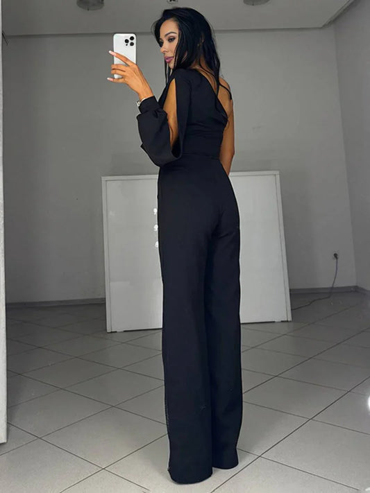 LIANA | OFF SHOULDER JUMPSUIT