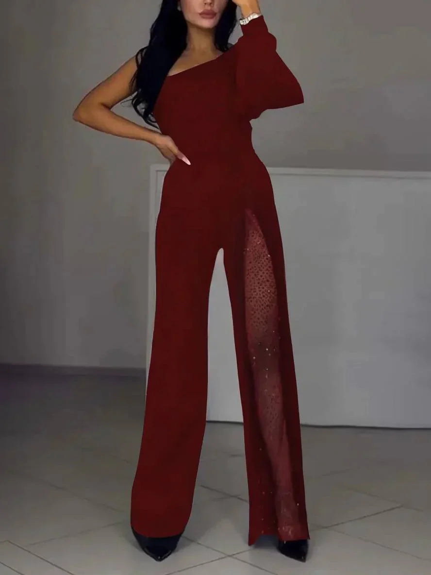 LIANA | OFF SHOULDER JUMPSUIT