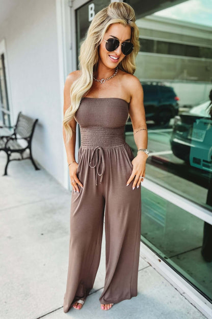 ALYA | STRAPLESS JUMPSUIT