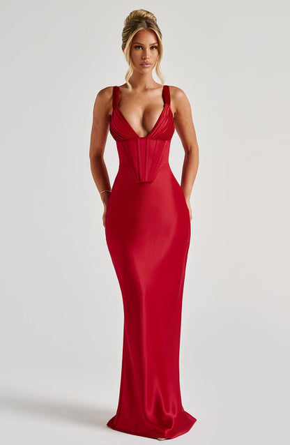 SHAE | CORSET MAXI DRESS